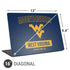 West Virginia University Mountaineers Logo Universal Laptop 16in (13 x 9.4in) Skin